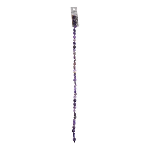 Earths Jewels Beads 16in 8-15mm Irregular Amethyst