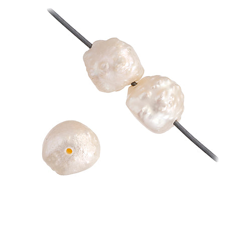 Freshwater Pearl Fancy Shape 5.5mm White 16in ( Approx 25g)