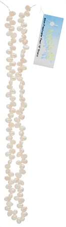 Freshwater Pearl Fancy Shape 6mm White 16in Strand