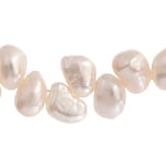 Freshwater Pearl Fancy Shape 7mm White 16in ( Approx 48g)
