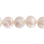 Freshwater Pearl Fancy Shape 9mm White 16in (aprx 44g)
