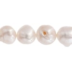 Freshwater Pearl Fancy Shape 9mm White 16in (aprx 55g)