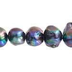 Freshwater Pearl Fancy Shape 9mm Grey 16in (aprx 50g)