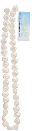 Freshwater Pearl Fancy Shape 9.5mm White 16in ( Approx 45g)