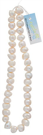 Freshwater Pearl Fancy Shape 10mm White 16in ( Approx 75g)