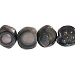 Freshwater Pearl Fancy Shape 10mm Grey 16in ( Approx 42g)