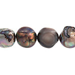 Freshwater Pearl Fancy Shape 10.5mm Grey 16in ( Approx 46g)