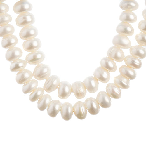 Freshwater Pearls Semi Round White