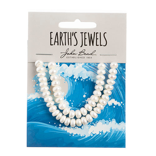 Freshwater Pearls Semi Round White