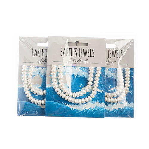 Freshwater Pearls Semi Round White