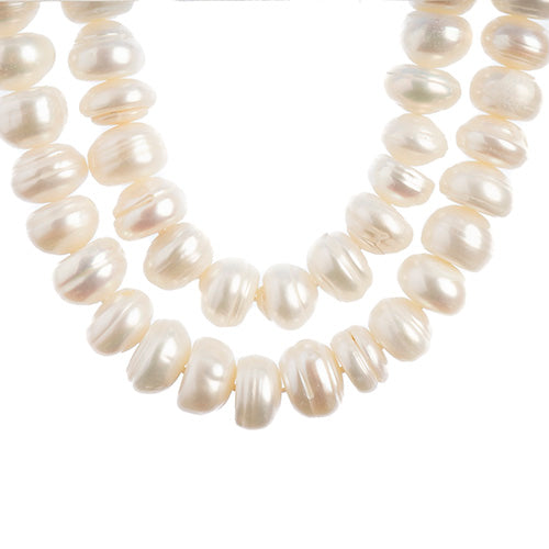 Freshwater Pearls Semi Round White