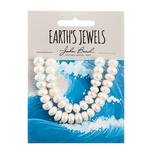 Freshwater Pearls Semi Round White
