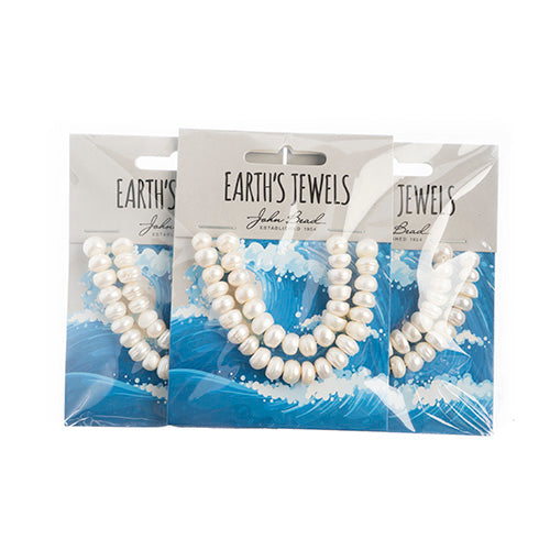 Freshwater Pearls Semi Round White