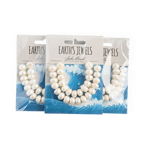 Freshwater Pearls Semi Round White