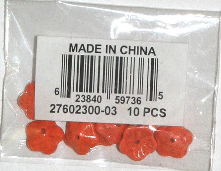 10mm Stoneflower Reconstructed Semi-Precious Beads