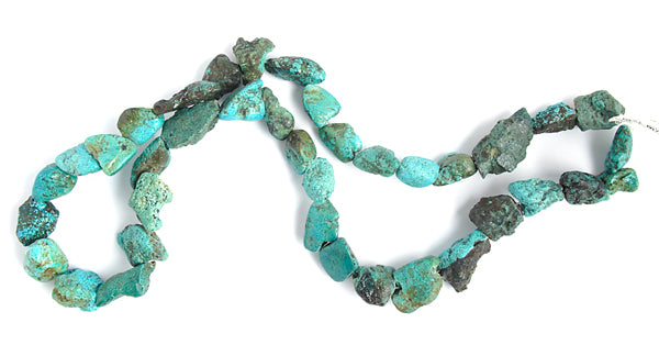 Turquoise 10x12mm Nuggets Grade A