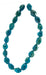 Semi-Precious 15x20mm Facetted Beads Coated New Jade Coated Green
