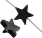 Hematite 8mm Star 2x8in Strand