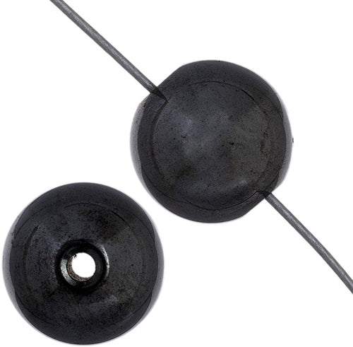 Magnetic Hematite Round 2x8in Strand