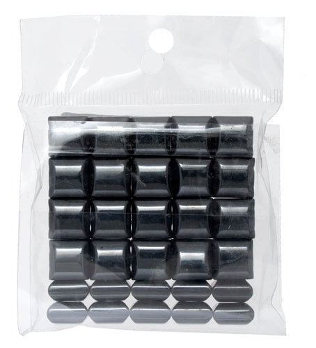 Magnetic Square Bead Fancy 10x10mm 2 Holes Hematite