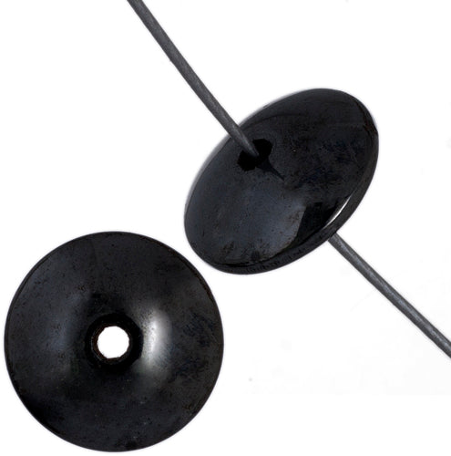 Magnetic Rondelle 11x4mm 16in Strand Hematite