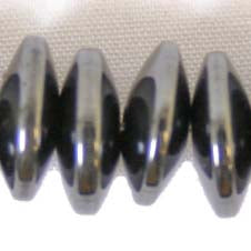 Magnetic Rondelle 11x4mm 16in Strand Hematite