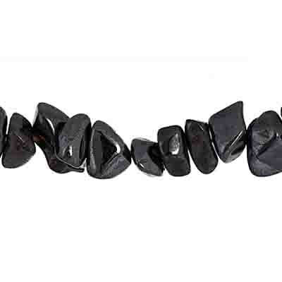 Magnetic Chips 16in Strand Hematite