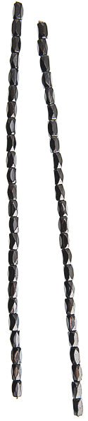 Dazzle-It Magnetic  5x8mm Rectangle Facetted 2 x 8in strand