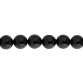 Black Onyx 6mm Round 29pcs Approx