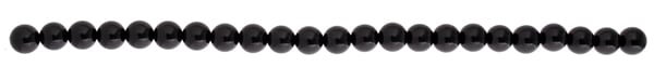 Black Onyx 8mm Round 21pcs Approx