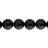 Black Onyx 8mm Round 21pcs Approx