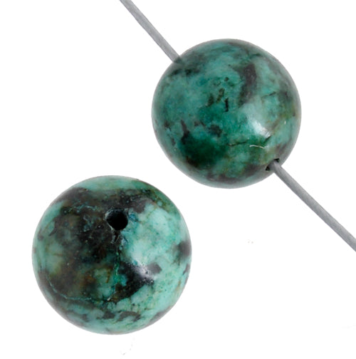African Turquoise 4mm Round 46pcs Approx