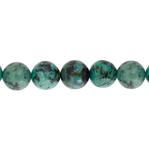 African Turquoise 16in 8mm Round Approx 41pcs