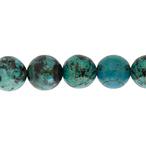 African Turquoise 16in 10mm Round Approx 33pcs