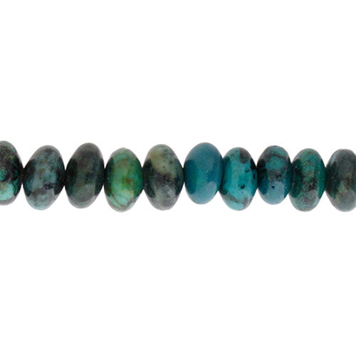 African Turquoise 16in 8mm Rondelle Approx 74pcs