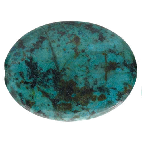 African Turquoise 16in 30x40mm Oval Approx 8pcs