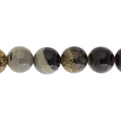 Artistic Stone 8mm Round 21pcs Approx