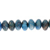 Blue Crazy Lace Agate 8mm Rondelle 35pcs Approx