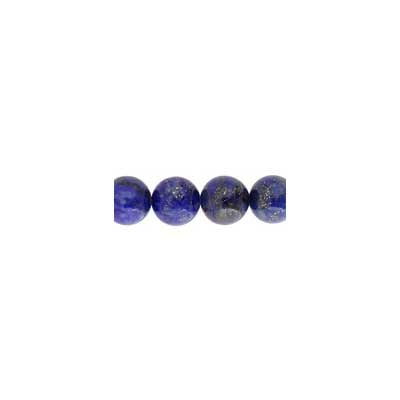 Lapis 10mm Round 17pcs Approx