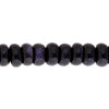 Blue Goldstone 8mm Rondelle 35pcs Approx