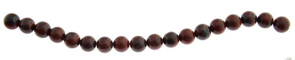 Brecciated Jasper 10mm Round 17pcs Approx
