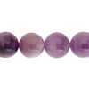 Dog Teeth Amethyst 10mm Round 17pcs Approx