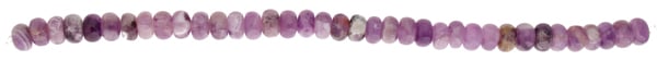 Dog Teeth Amethyst 8mm Rondelle 35pcs Approx
