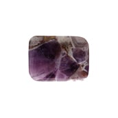 Dog Teeth Amethyst 10x14mm Rectangle 13pcs Approx