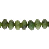 Jade (Canadian) 8mm Rondelle 35pcs Approx