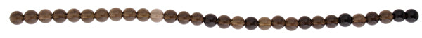 Smoky Quartz 6mm Round 29pcs Approx