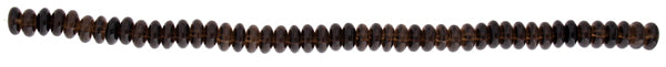 Smoky Quartz 8mm Rondelle 35pcs Approx
