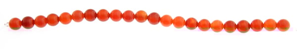 Carnelian 8mm Round Approx 21pcs