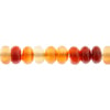 Carnelian 6mm Rondelle Approx 44pcs