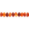 Carnelian 6mm Rondelle Facetted Approx 44pcs